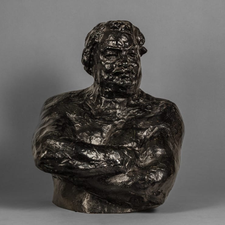 Auguste Rodin, Balzac, study type C (Torso), large model, 2nd version, 1892/1918-1927