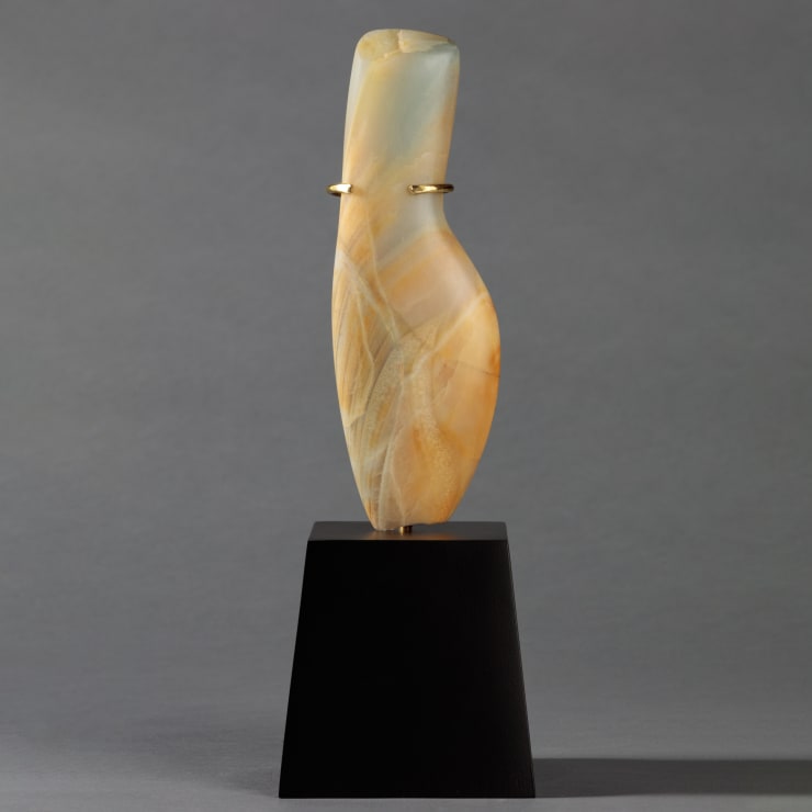 Emily Young, Pale Onyx Torso, 2021