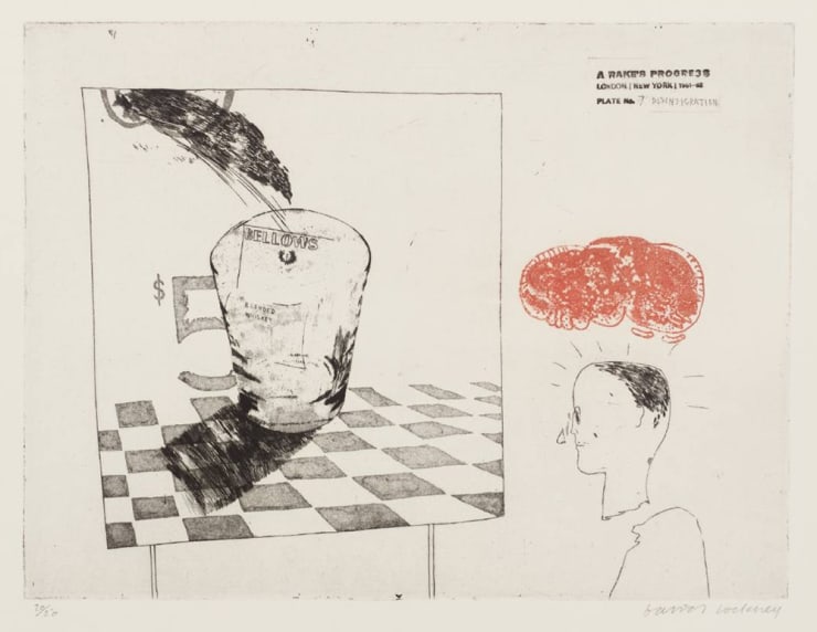 David Hockney (b. 1937), Disintegration (A Rake’s Progress), 1961-63