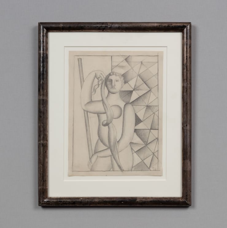 Fernand Léger - Femme au foulard, 1920