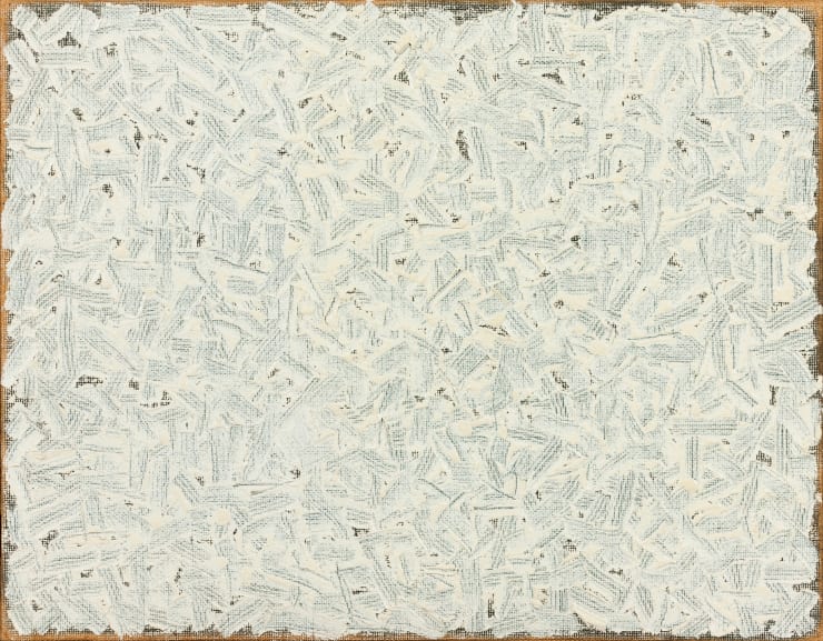 HA CHONG HYUN CONJUNCTION 09-63, 2009 oil on hemp cloth 91 x 117 cm (50F)