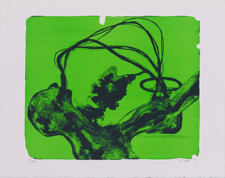 Barthélémy TOGUO SATURDAY NIGHT IN HEAVEN, 2009 ithography 60.5 x 76 cm Ed. 3/36 , 5/36