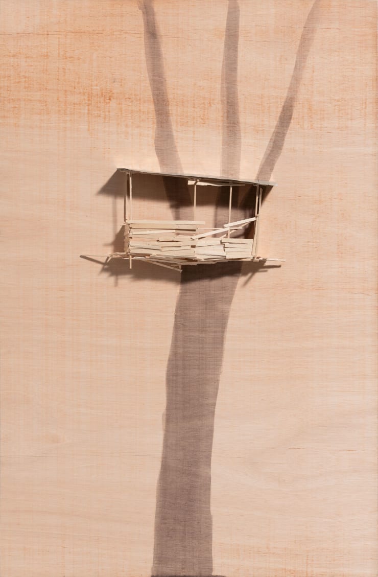 Tree hut plan fo montpellier no 3