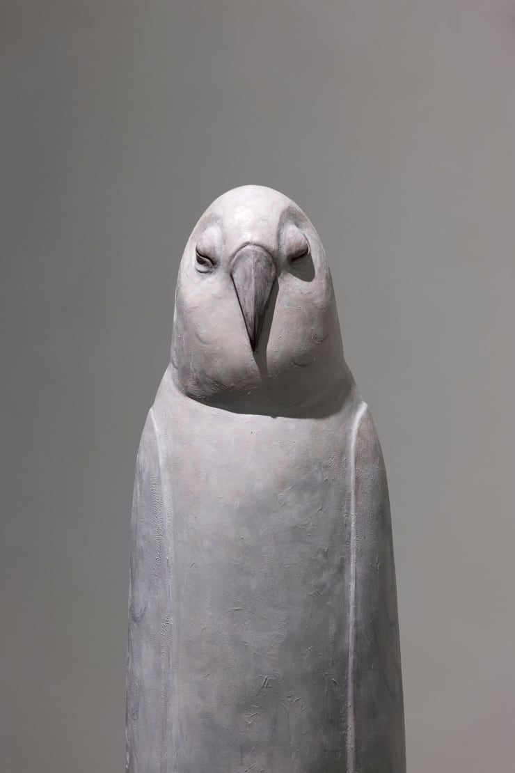 Chun Sungmyung Swallowing the Shadow, 2016 oil painting on frp 26 x 34 x 142 cm