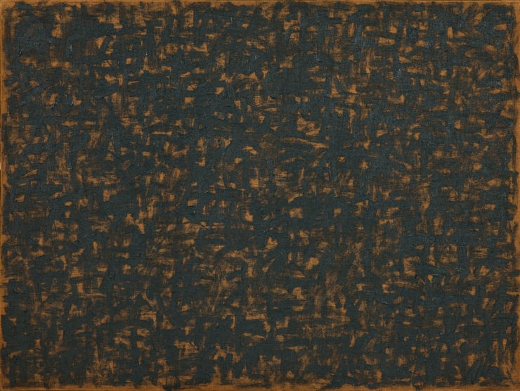 HA CHONG HYUN CONJUNCTION 95-005, 1995 oil on hemp cloth 194 x 260 cm (200F)