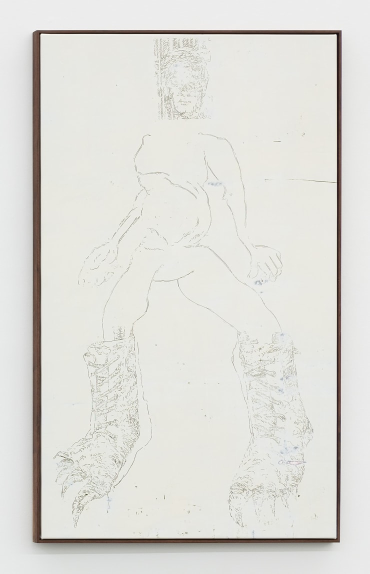 Lim Nosik GL_49, 2022 acrylic on canvas 153 x 90 cm