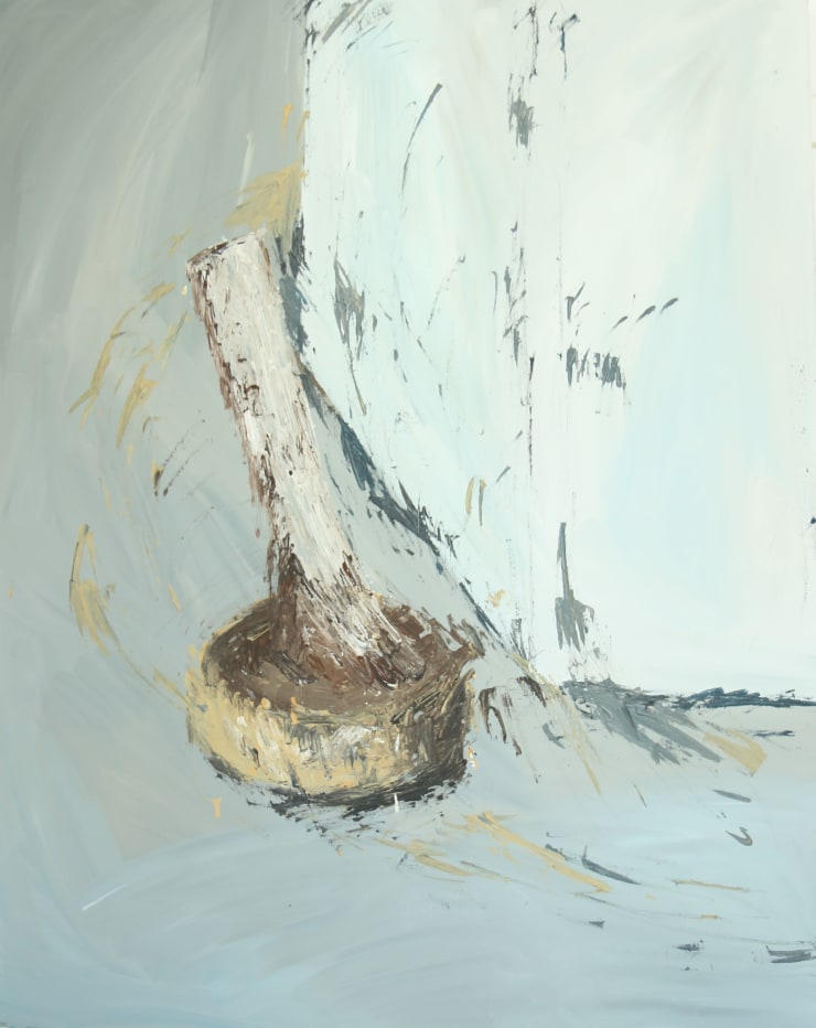 Heo Chanmi City Block, 2021 acrylic gouache on canvas 116.8 x 91.0 cm