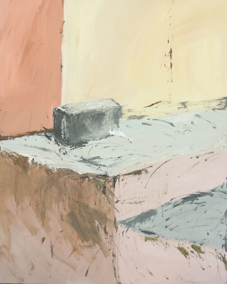 Heo Chanmi Rural Block, 2021 acrylic gouache on canvas 116.8 x 91.0 cm