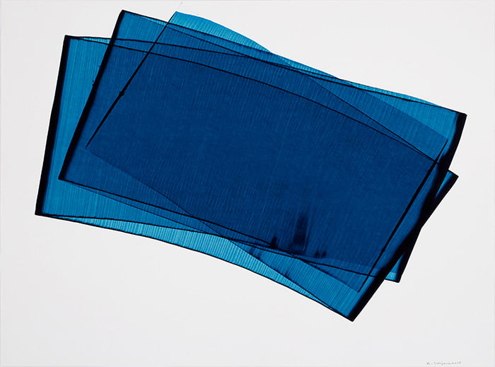 Kim In Kyum Space-Less, 2016 acrylic ink on paper 79 x 109 cm framed 83.5 x 114 cm