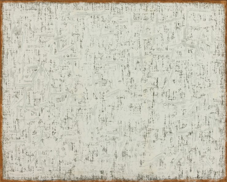 HA CHONG HYUN CONJUNCTION 98-04, 1998 oil on hemp cloth 130 x 160 cm (100F)