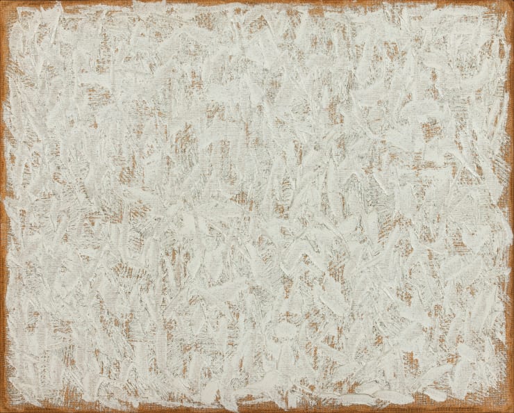 HA CHONG HYUN CONJUNCTION 96-035, 1996 oil on hemp cloth 131 x 162 cm (100F)