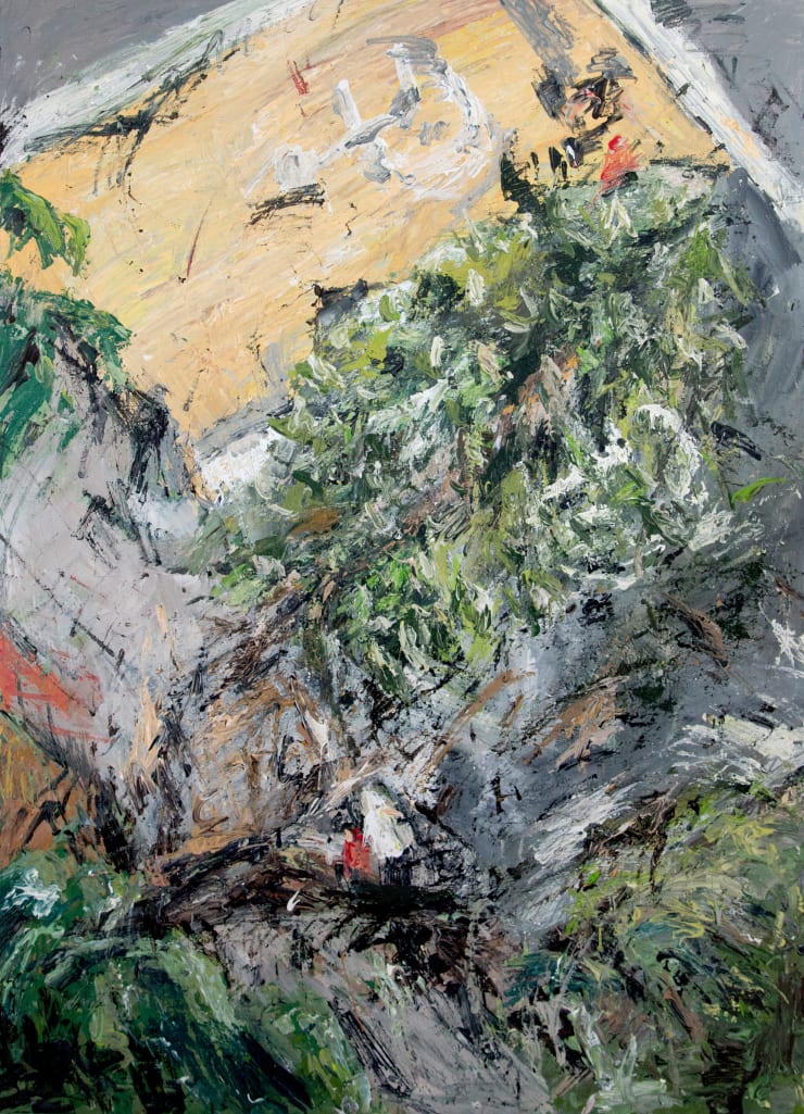 Heo Chanmi After storm, 2020 gouache on canvas 100 x 72.7 cm