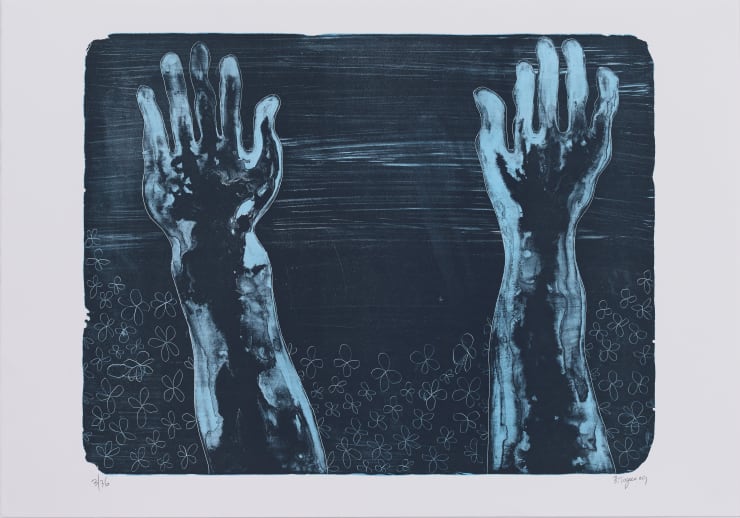 Barthélémy TOGUO A SHORT LITTLE STORY, 2009 ithography 63.5 x 91 cm Ed. 1/36 , 3/36