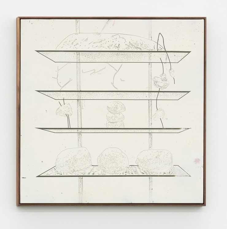 Lim Nosik GL_22, 2022 acrylic on canvas 80 x 80 cm