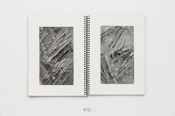 Choi Byung-So Untitled 0151202, 2015 Penceil on the notebook 26 x 37.5 x 1.5 cm