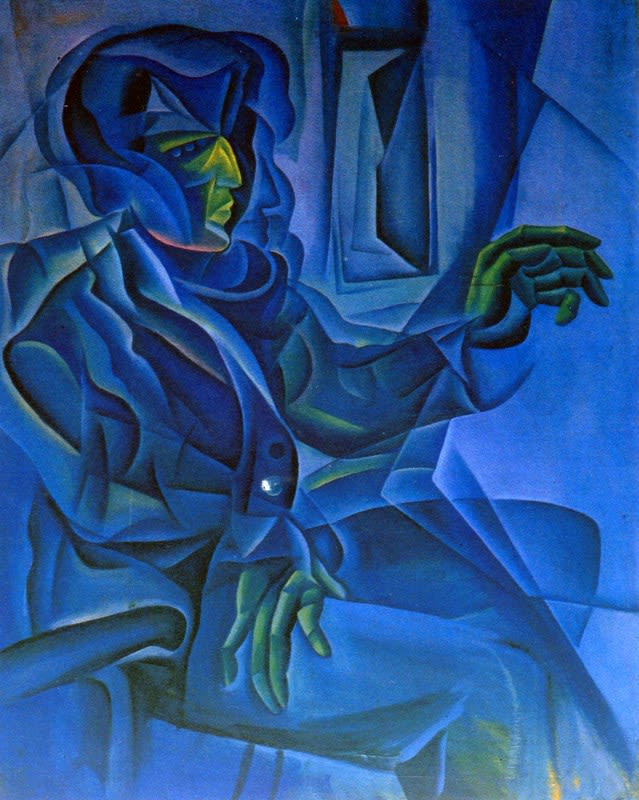 Ahn Chang-Hong 거울 속의 자화상 Seld-portrait in the mirror, 1973 oil on canvas 90.9 x 72.7 cm