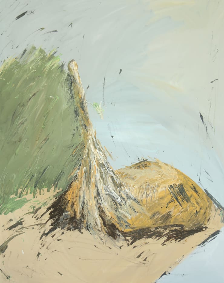 Heo Chanmi City Block, 2021 acrylic gouache on canvas 116.8 x 91.0 cm