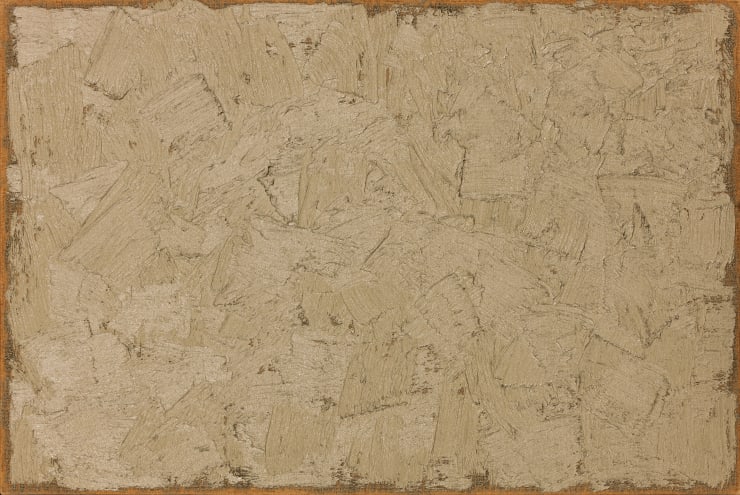 HA CHONG HYUN CONJUNCTION 97-009, 1997 oil on hemp cloth 180 x 120 cm (120F-)