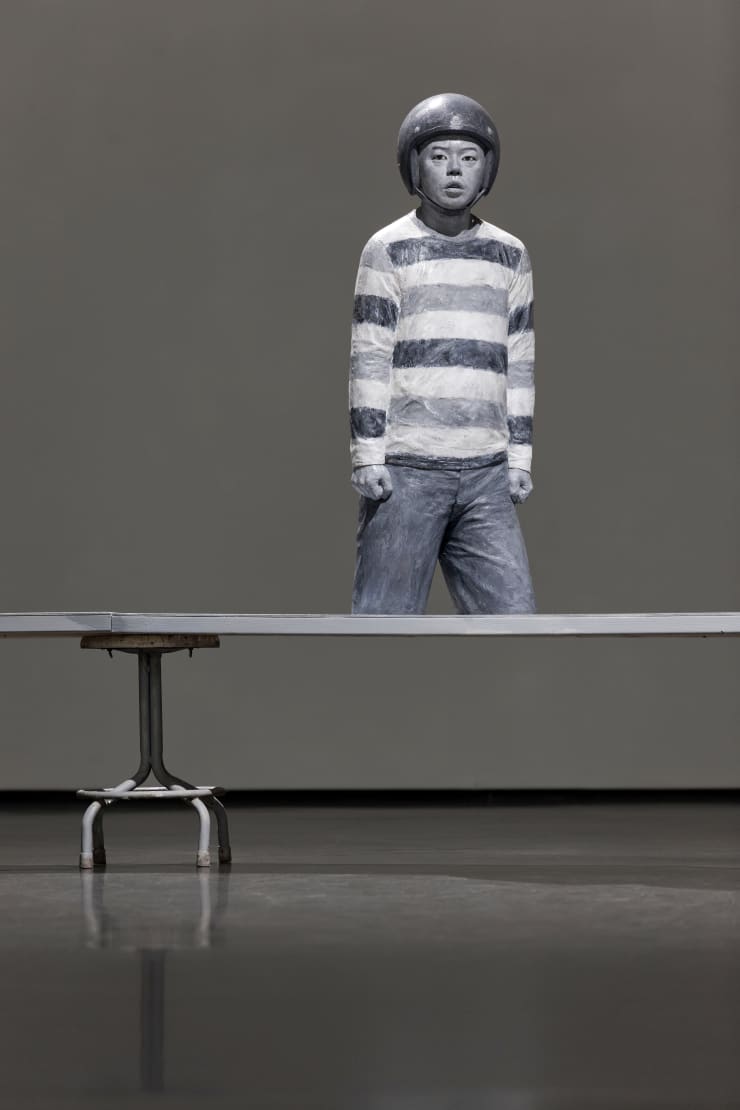 Chun Sungmyung Swallowing the Shadow, 2016 mixed media variable dimension