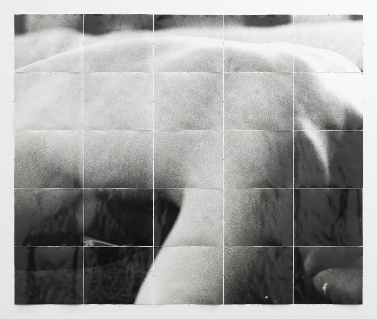 Jeong Youngho Plank, 2023 fiber base gelatin silver print 256 x 306 cm