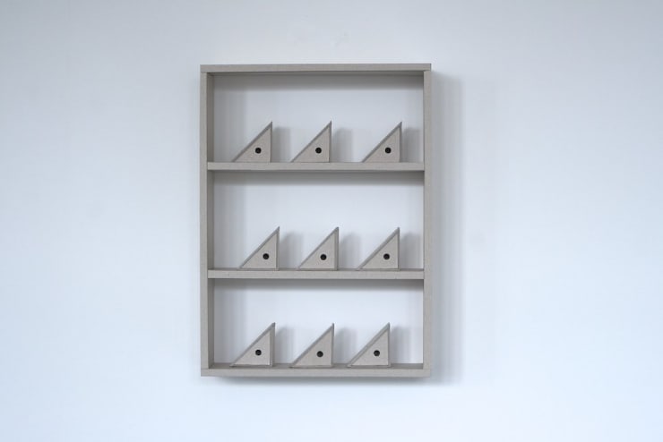Dean Hughes Triangular boxes (ii), 2011