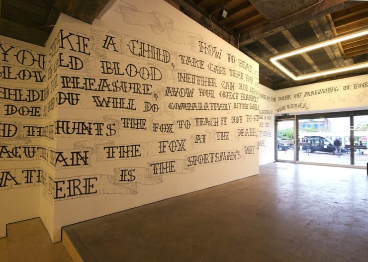 Ant Macari, How To Beat Children, Installation View, 2007