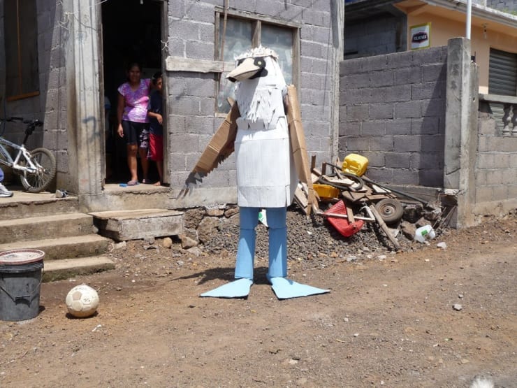 Marcus Coates, Human Report, Blue - Footed Booby, Galapagos, 2008