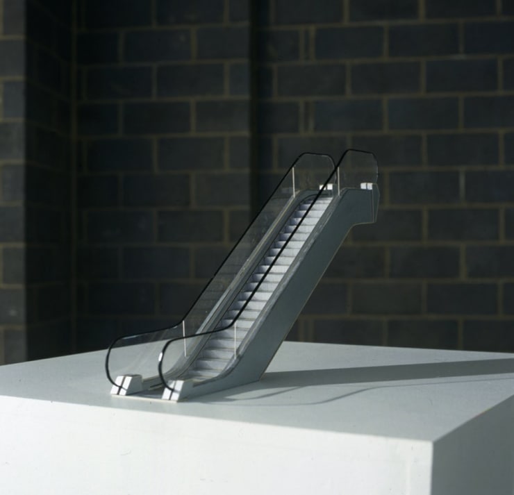 Cath Campbell, Escalator, Installation View, 2005