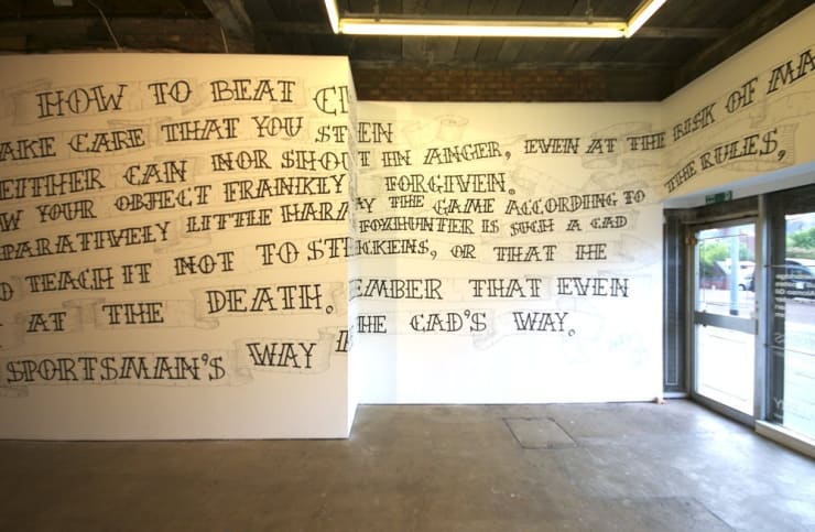 Ant Macari, How To Beat Children, Installation View, 2007