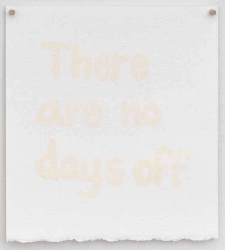 There are no days off