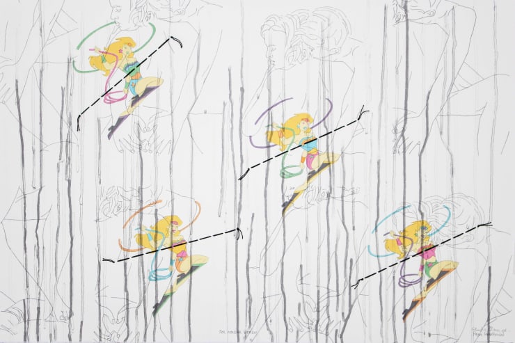 Ghada Amer and Reza Farkhondeh., For Wonder Women, 2006