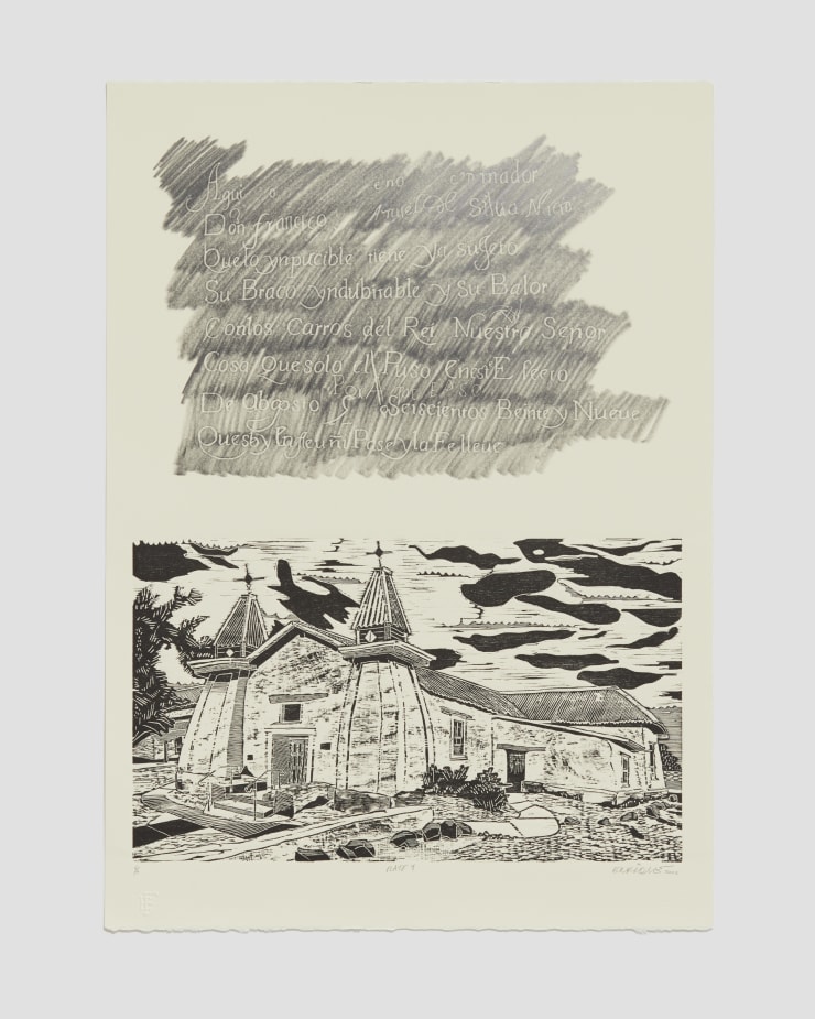 Enrique Figueredo, Plate 9 (from Paso por aquí series), 2022