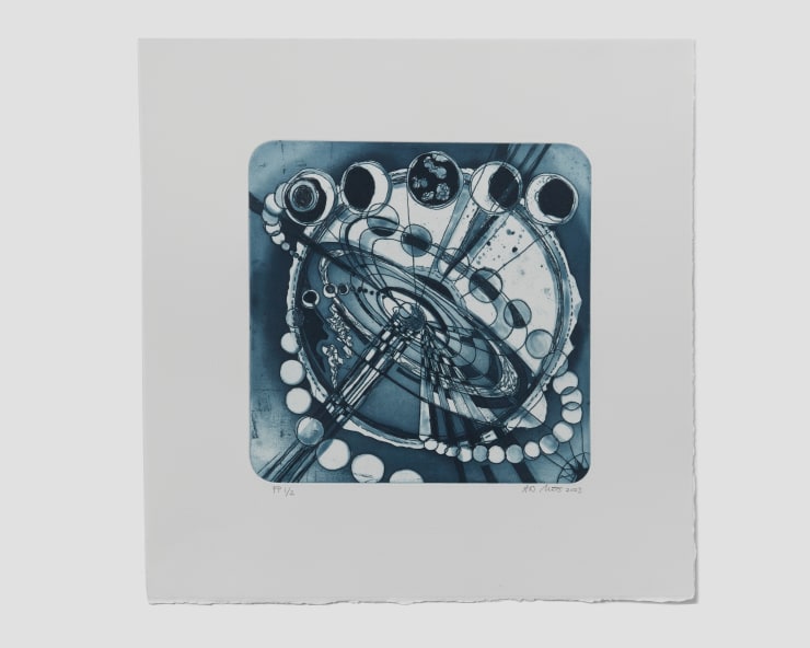 Ati Maier, Cosmic Triptych 3, 2023