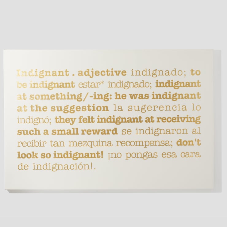 Jose Vincench, Indignant, 2012