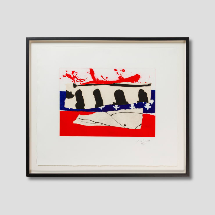 Robert Motherwell, French Revolution Bicentennial Suite 3, 1988