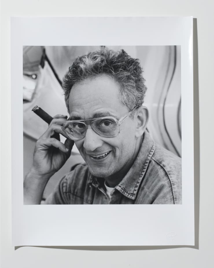 Christopher Felver, Frank Stella, 1992