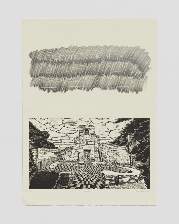 Enrique Figueredo, Plate 12 (from Paso por aquí series), 2022