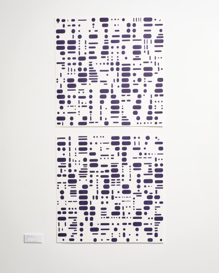 Matt Magee, Constellations (diptych), 2019