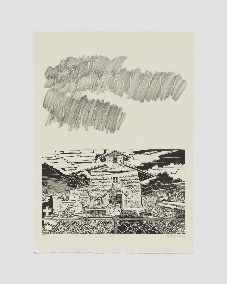 Enrique Figueredo, Plate 8 (from Paso por aquí series), 2022