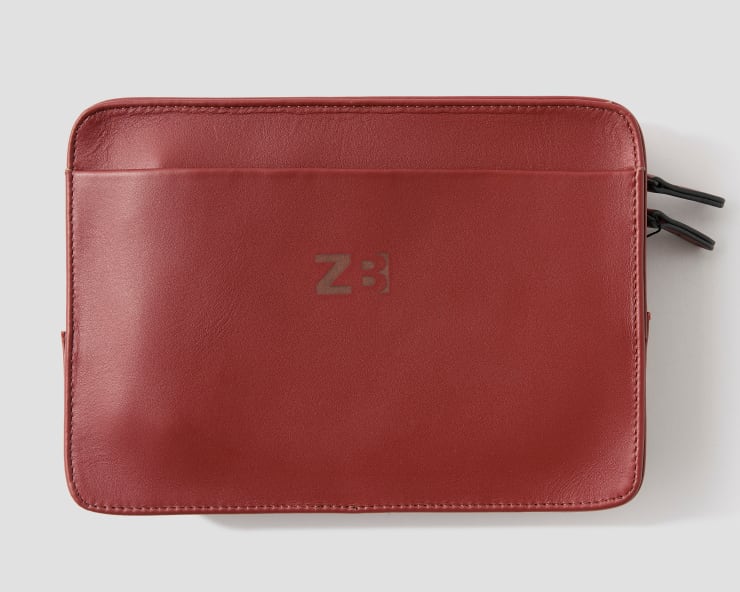GAGBAG, Box x Horizontal Bag with ZB Logo Burnt red), 2025