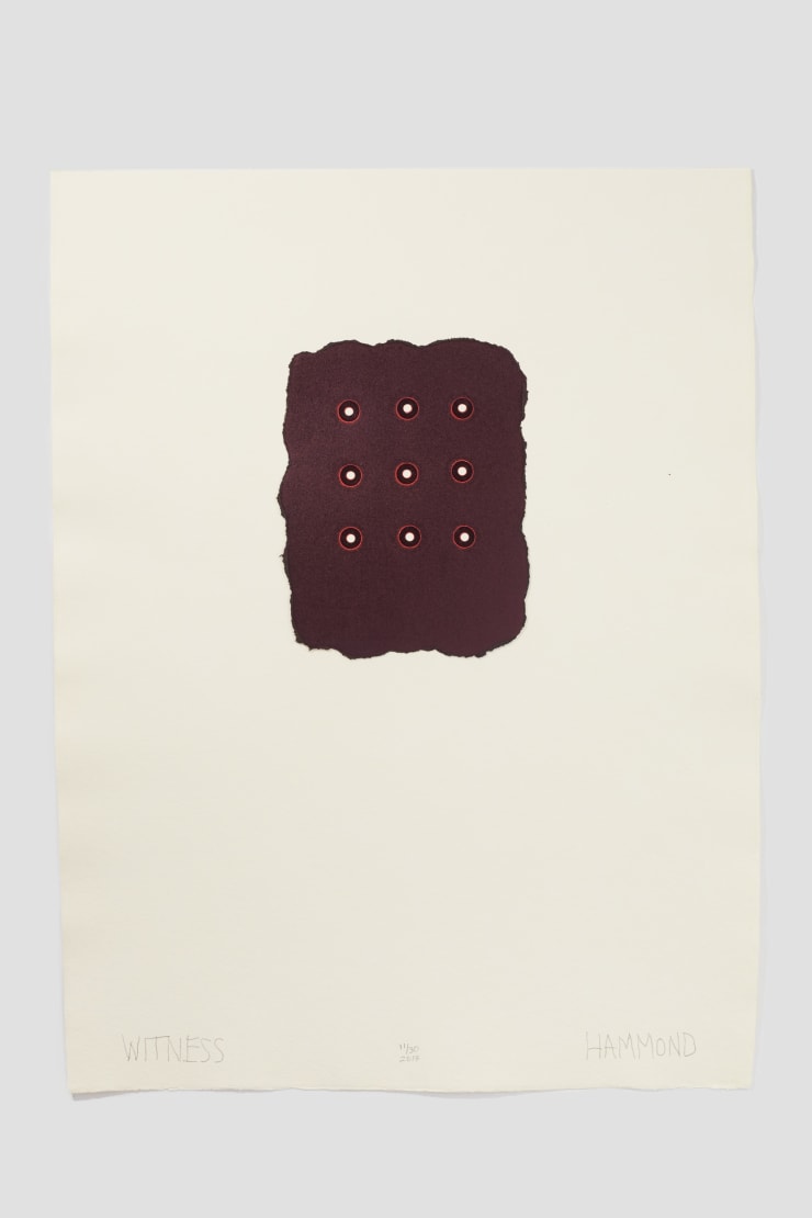 Harmony Hammond, Witness, 2017
