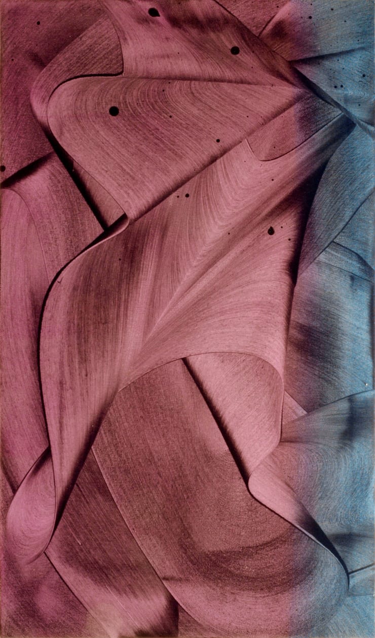 Patrick Tabarelli: Unconnected, 2012, 60 x 35 cm, olio e alchidico su tela