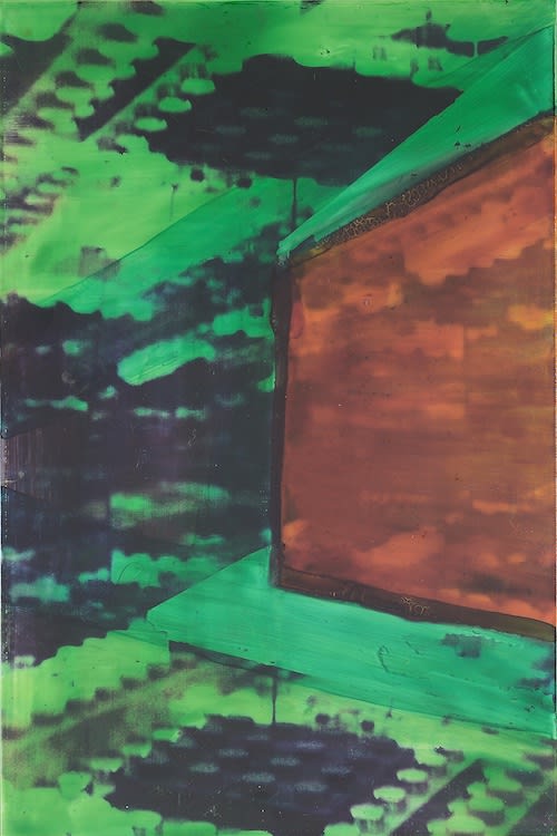 Matteo Negri: Invaders, 2015 stampa flatbed su alluminio e tecnica mista 60 x 40 x 6 cm