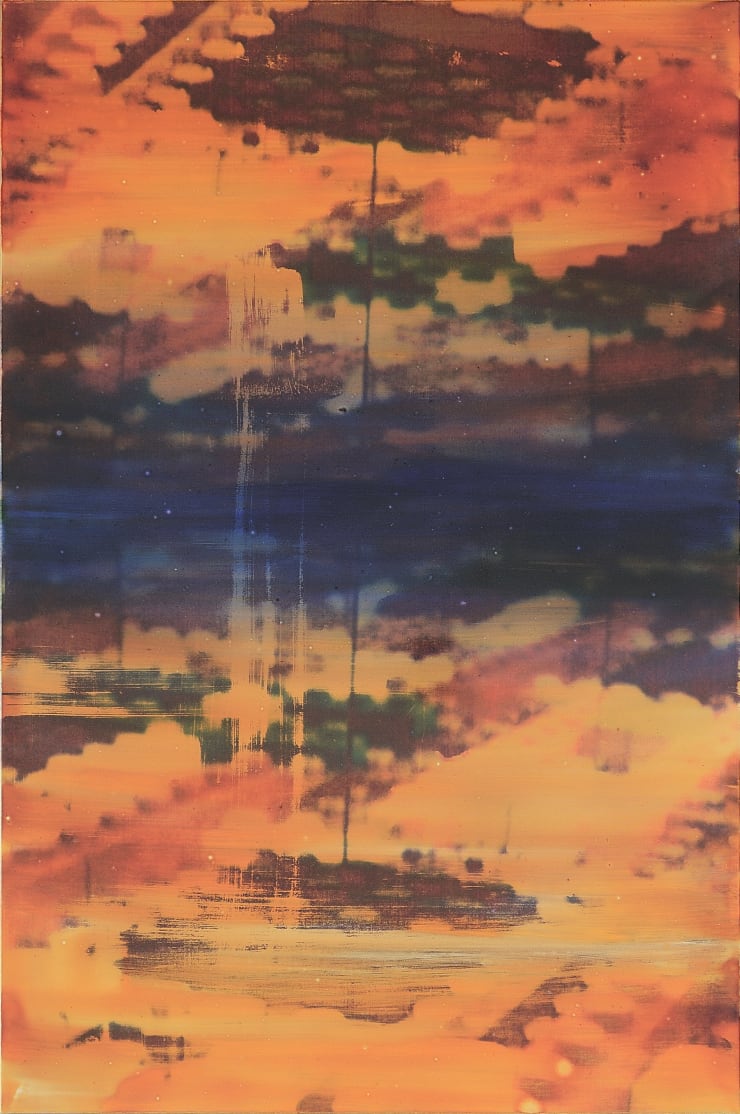 Matteo Negri: Seaside, 2015 stampa flatbed su alluminio e tecnica mista 60 x 40 x 6 cm