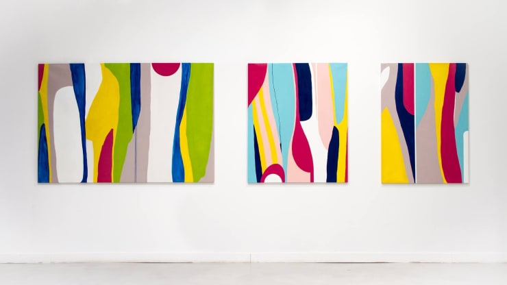 Giulio Zanet: Still nothing – ABC-ARTE Contemporary art Gallery – 2015 Minimal Experiments, 2014, smalto e acrilico su tela, 70 x 50 cm Minimal Experiments, 2014, smalto e acrilico su tela, 70 x 50 cm Minimal Experiments, 2014, smalto e acrilico su tela, 70 x 50 cm Senza titolo, 2015, smalto e acrilico su tela, 70 x 50 cm Veduta installazione