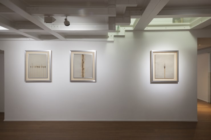 Bernard Aubertin, PIctorial situation of red, Installation view