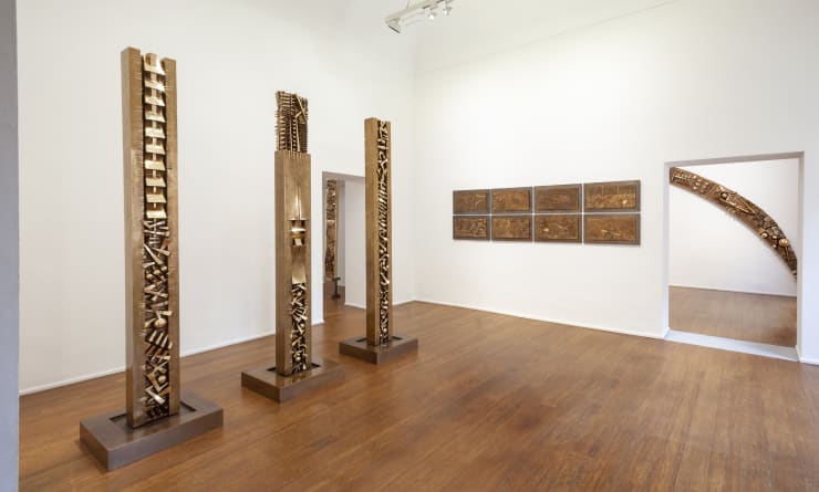 Arnaldo Pomodoro. To scratch, draw, write, ABC-ARTE, 2021, Genova, IT