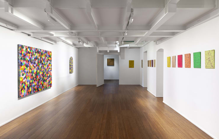 Alan Bee Pitture Abc Arte 2022 Installation View Sala Container 1695