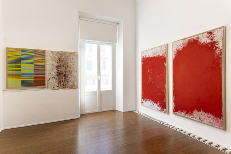 1 Hermann Nitsch Cathartic Aversion Abc Arte 2023 Installation View 1914