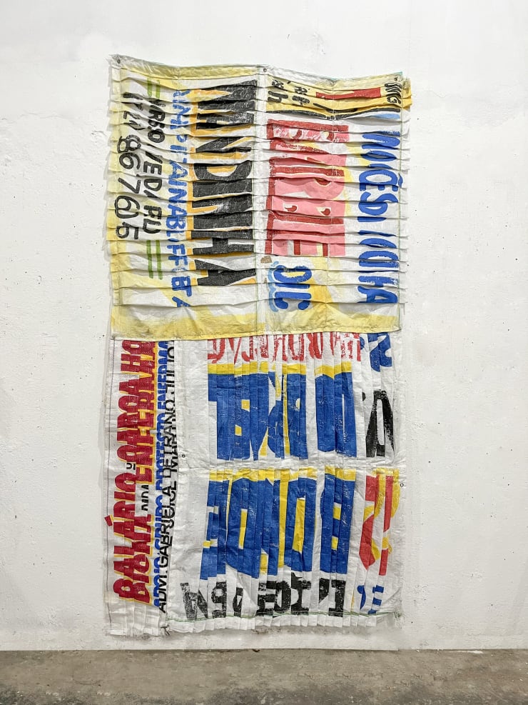 Ze Tepedino Bonde Da Barbie 2023 Plastic Flags And Seam 250X150 Cm Courtesy Of Abc Arte Milano Genova